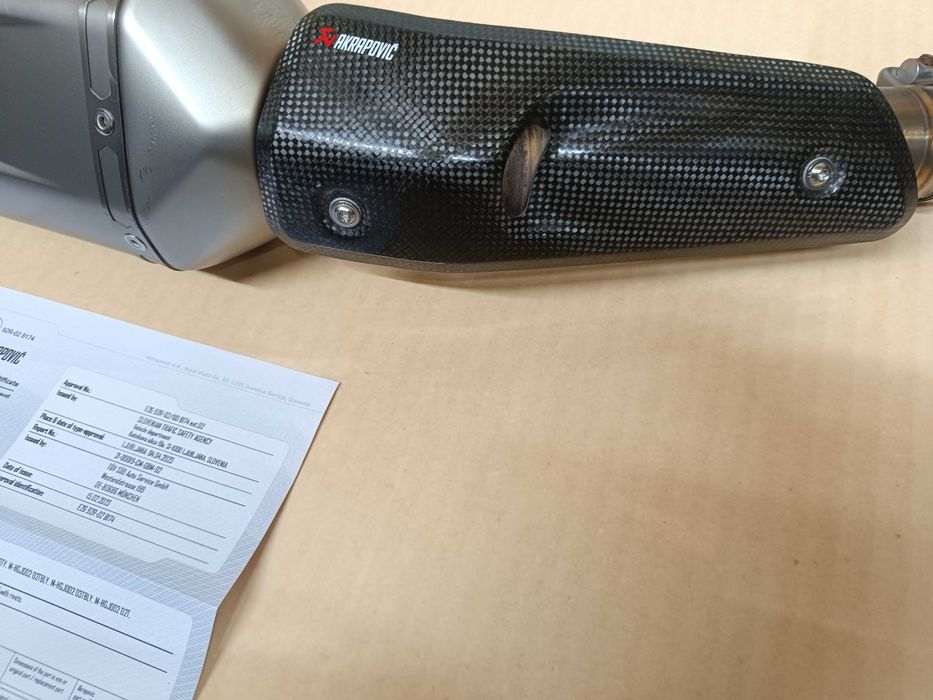 PONTEIRA AKRAPOVIC YAMAHA TENERE 700