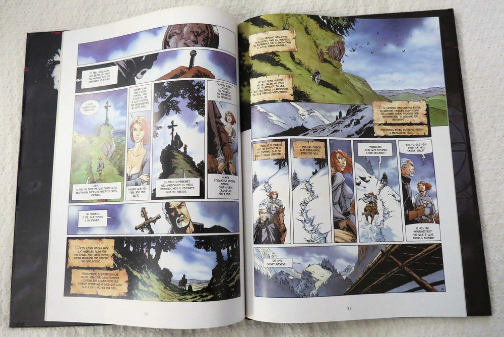 Livros de Banda Desenhada da Colecção O Terceiro Testamento