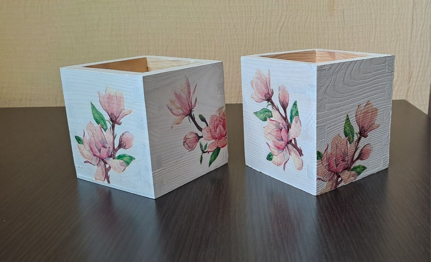 Chustecznik decoupage