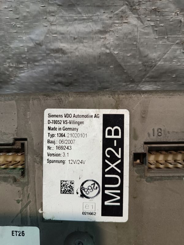Komputer Sterownik Mux2-b 1364. Wersja 3.1