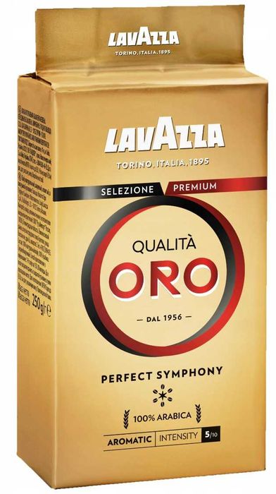 Lavazza Qualita Oro kawa mielona arabica średnio palona 250g