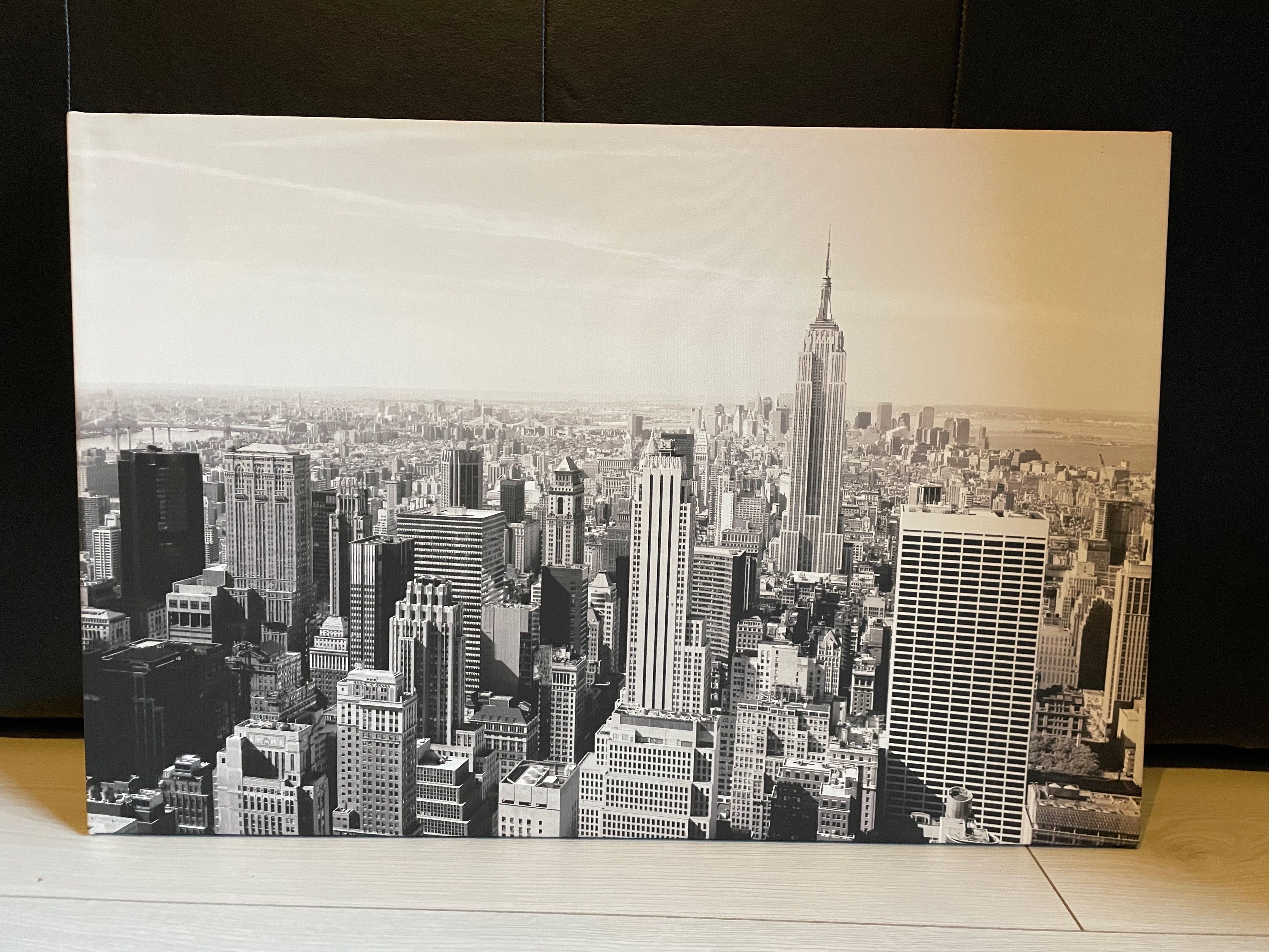 Obraz z panoramą Nowego Jorku 60 cm na 40 cm