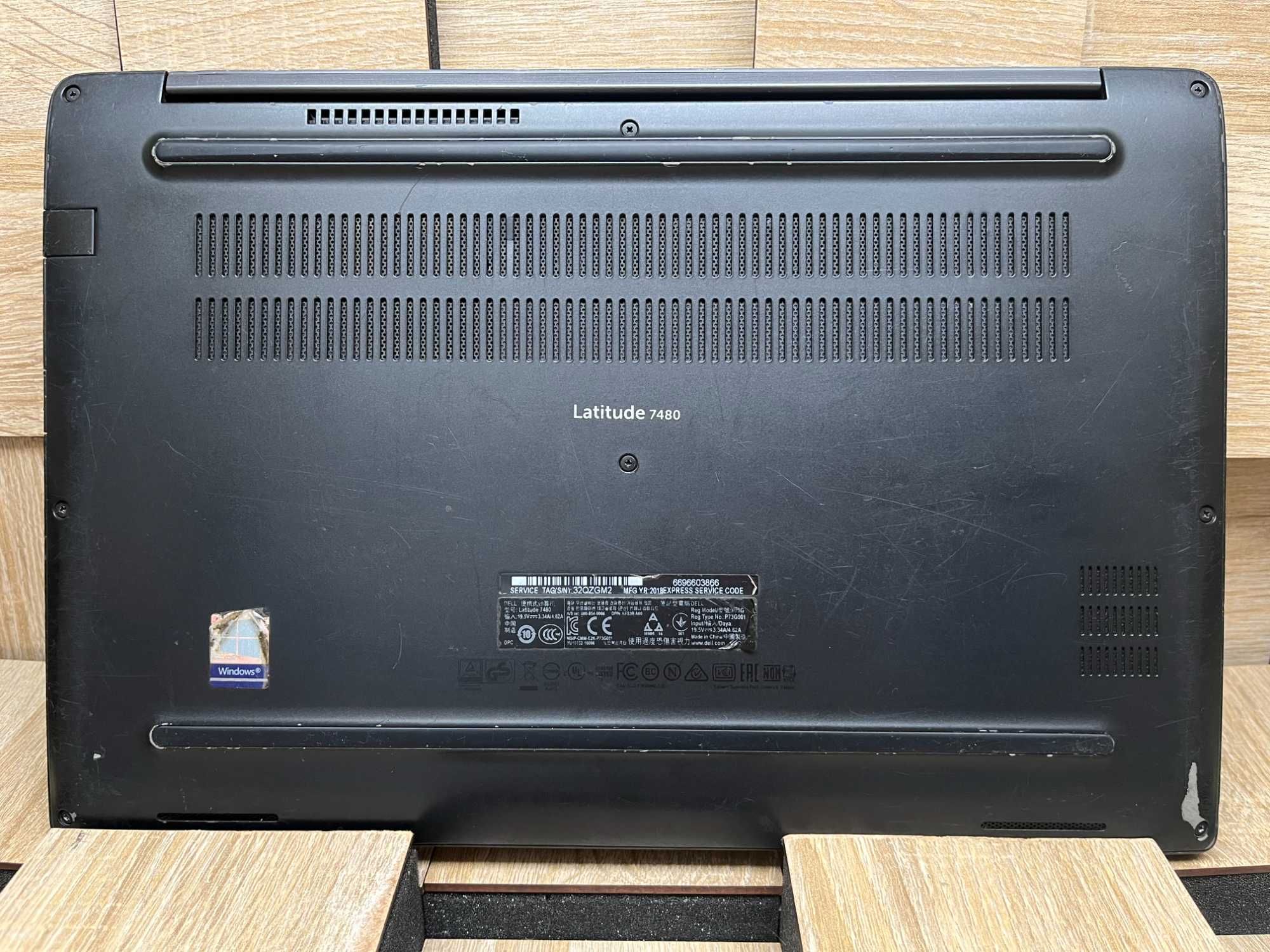 №5115 Ноутбук Dell Latitude 7480 14" FHD IPS/i5-7300U/SSD480Gb/8Gb
