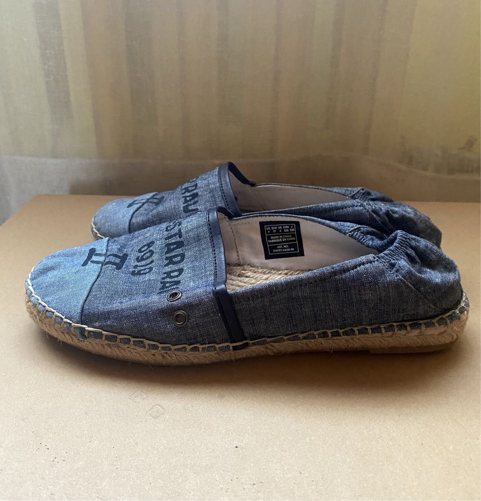 Мокасины слипоны g-star raw, 37р