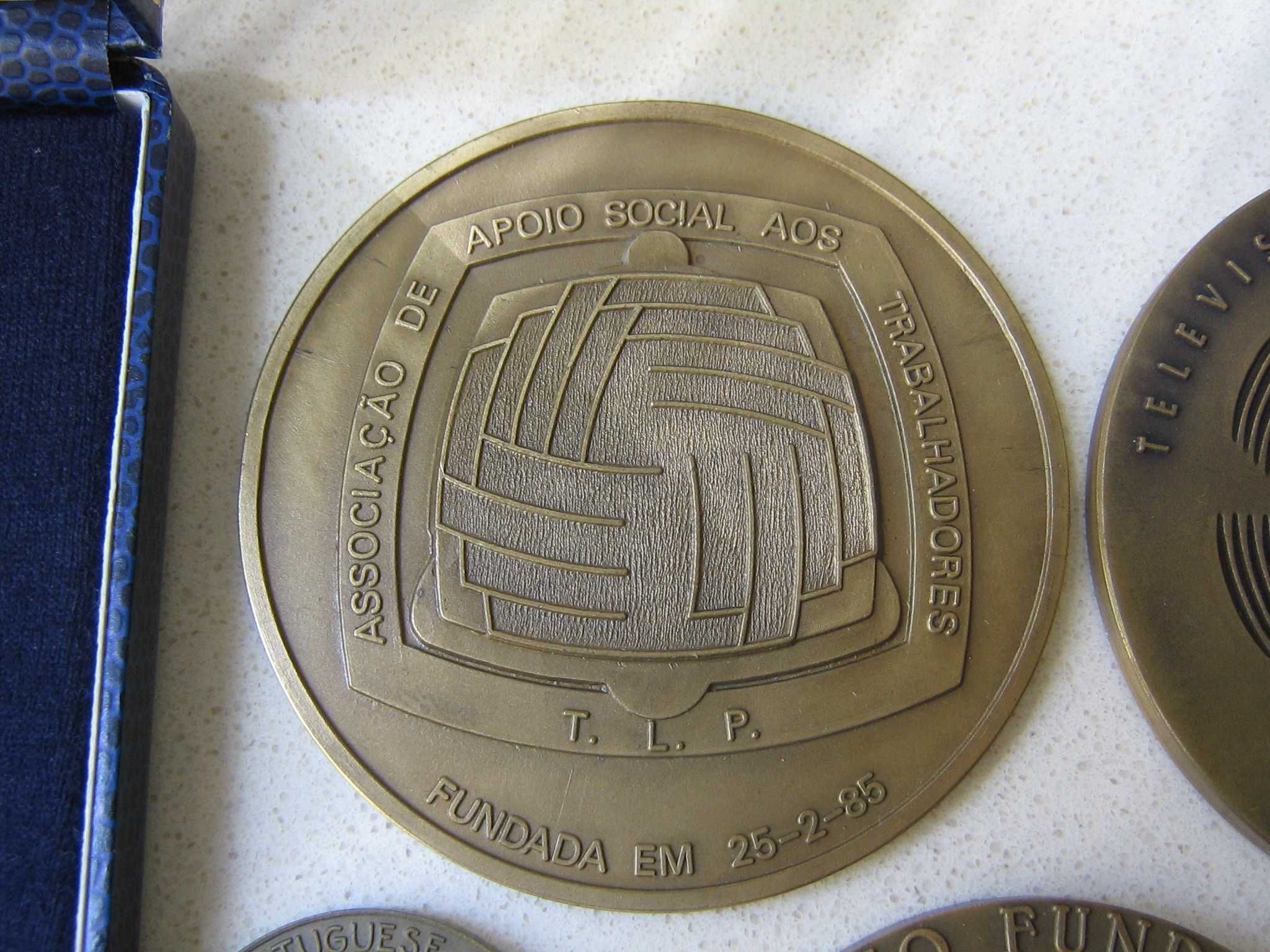medalhas comemorativas TLP e RTP