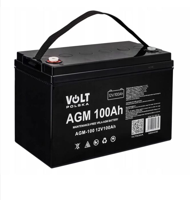 Акумулятор Volt Polska AGM 12V 100Ah