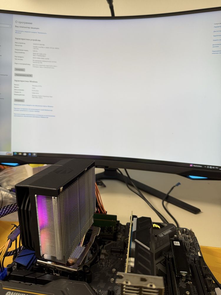 Пк комплект( asus tuf gaming, intel)