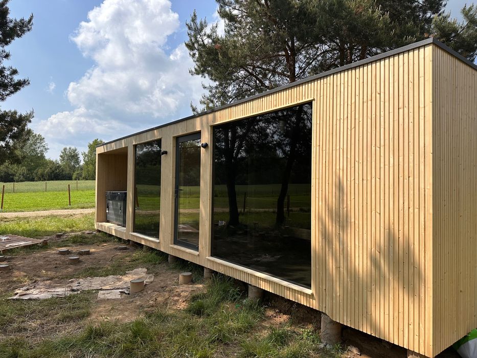 SAUNA OGRODOWA z opcją jacuzzi