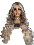 Peruka Lace Front Włos Naturalny Bardzo Długa