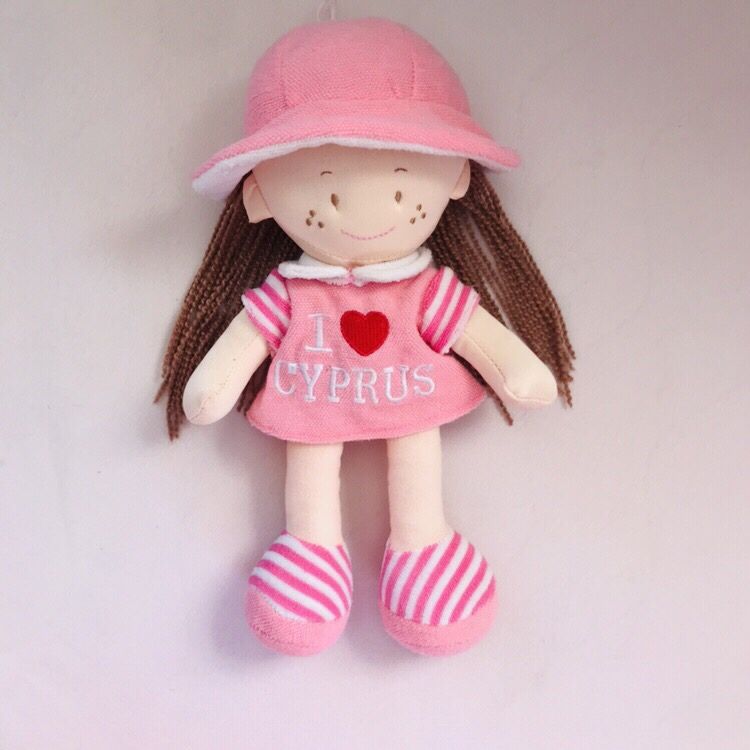 Мягконабивная текстильная игрушка кукла