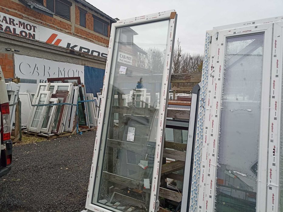 Okno pcv fix 96/252 białe