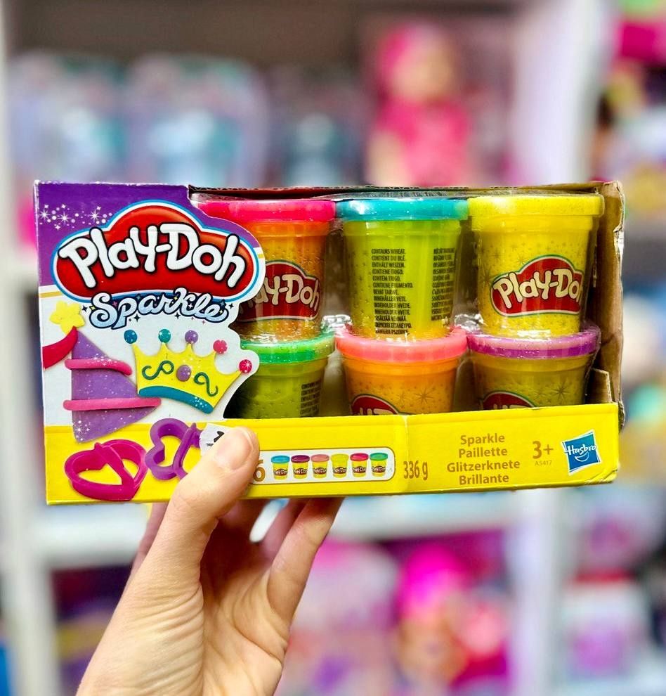 Набір для ліплення Play-Doh Блискуча колекція,Набор для лепки Плейдо