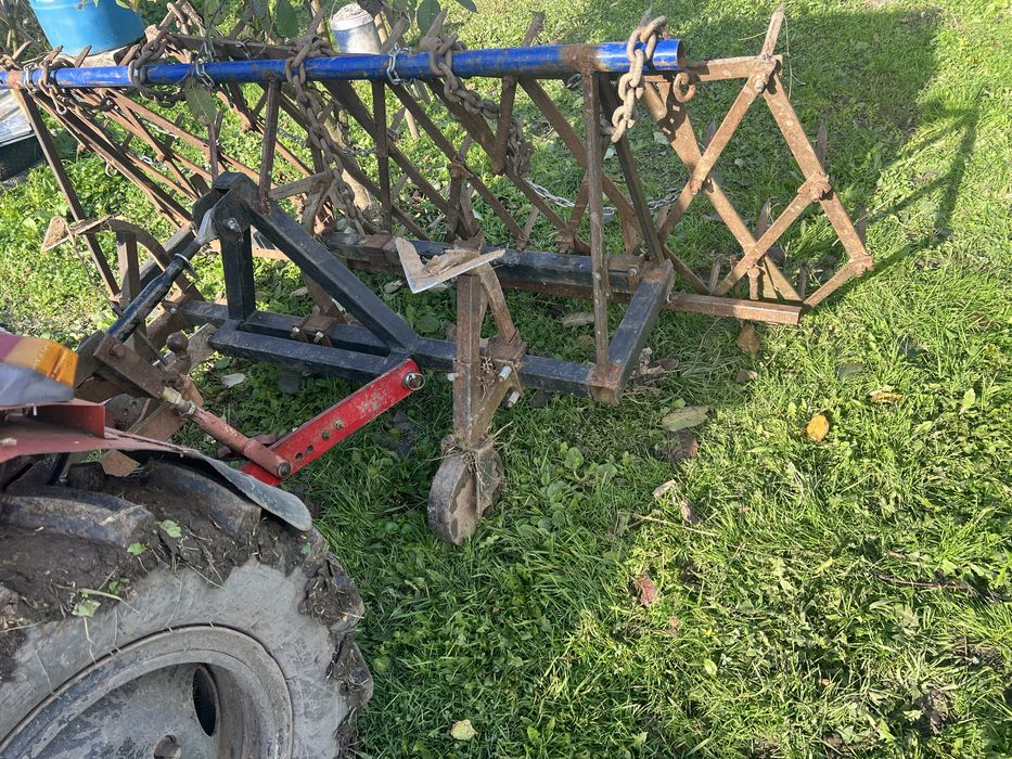 Саморобний трактор з мотором від Т-25 + навісне обладнання