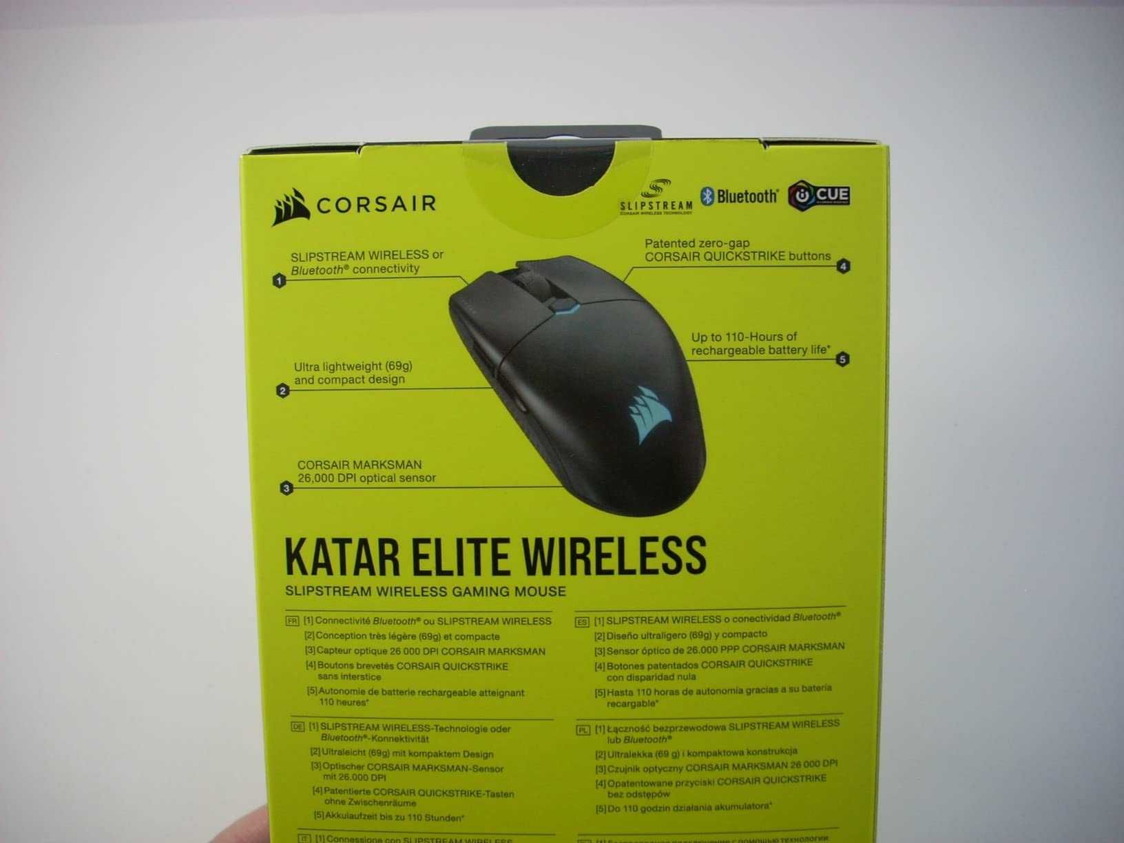 Rato Gaming Corsair Katar Elite Wireless – Novo, Selado
