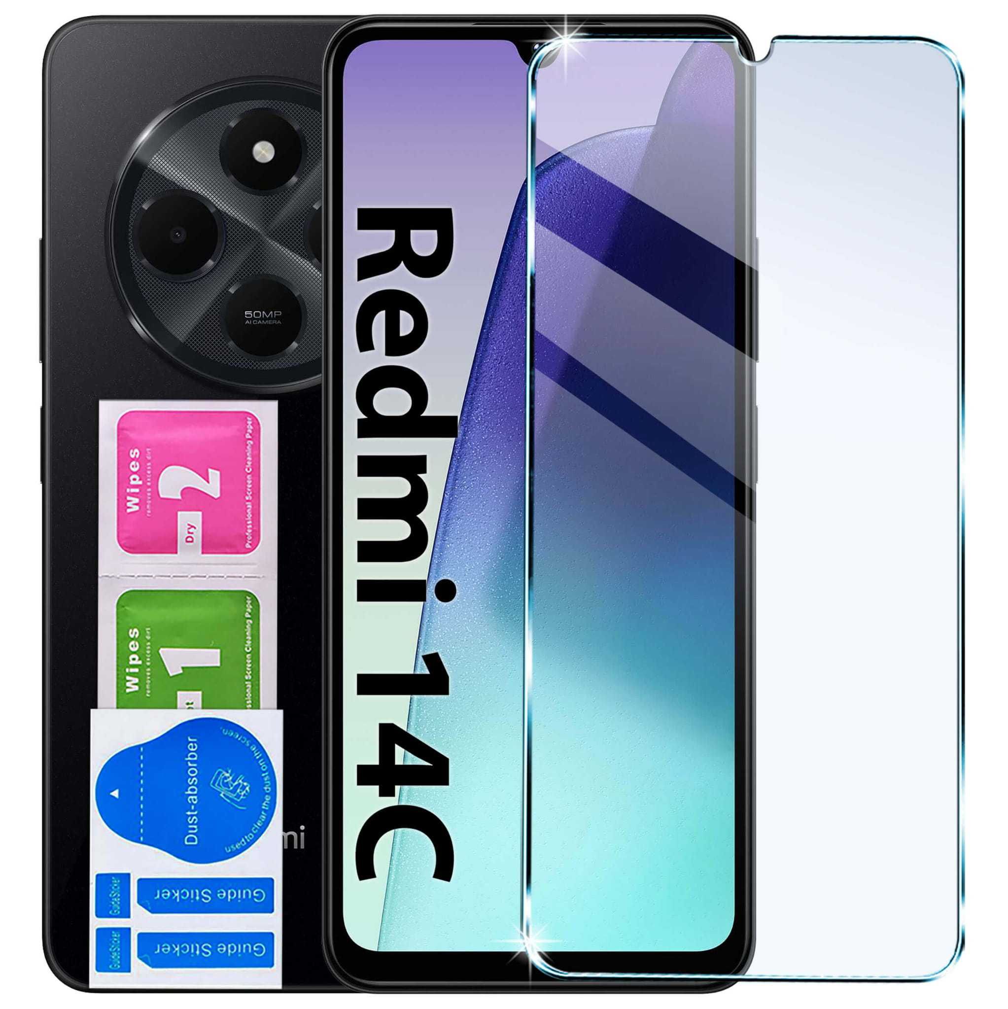 Etui Anti-Shock do Xiaomi Redmi 14C + Szkło Hartowane