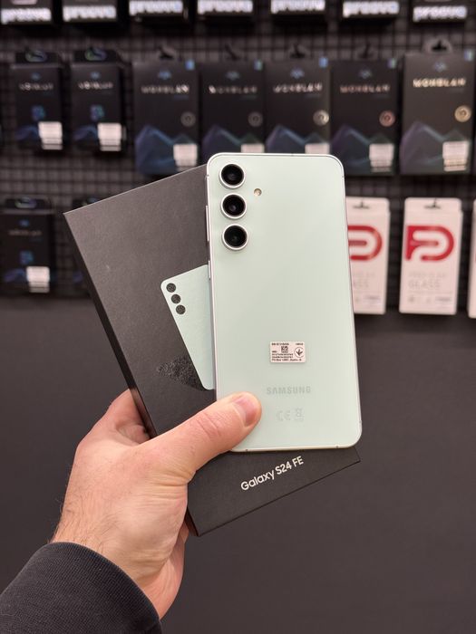 Офіційний Samsung Galaxy S24 FE 8/128Gb Mint Оплата частинами