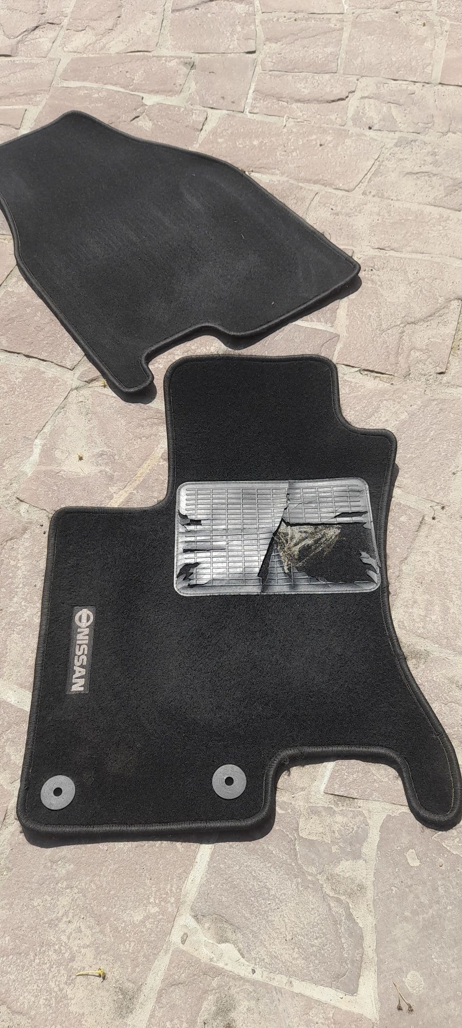 Коврики в салон для Nissan Qashqai J10 2006 - 2014. ОРИГІНАЛЬНІ.Поліки
