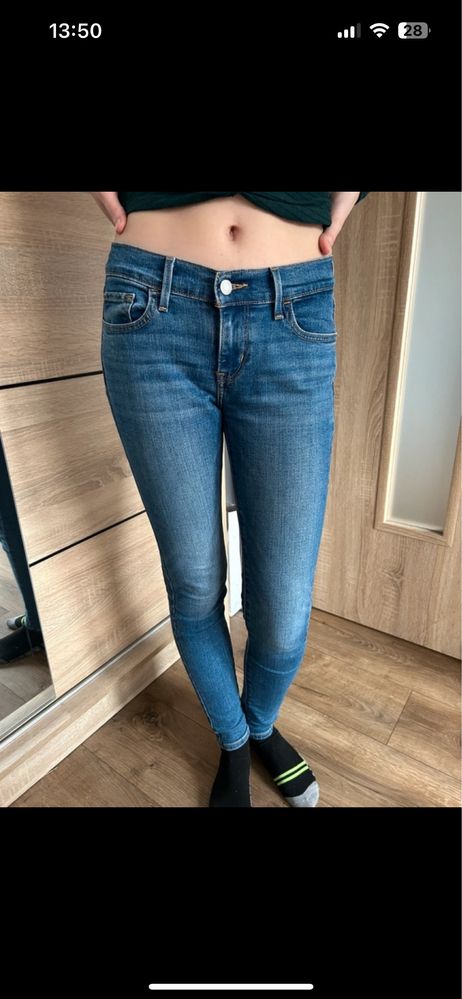 Levi’s jeansy damskie
