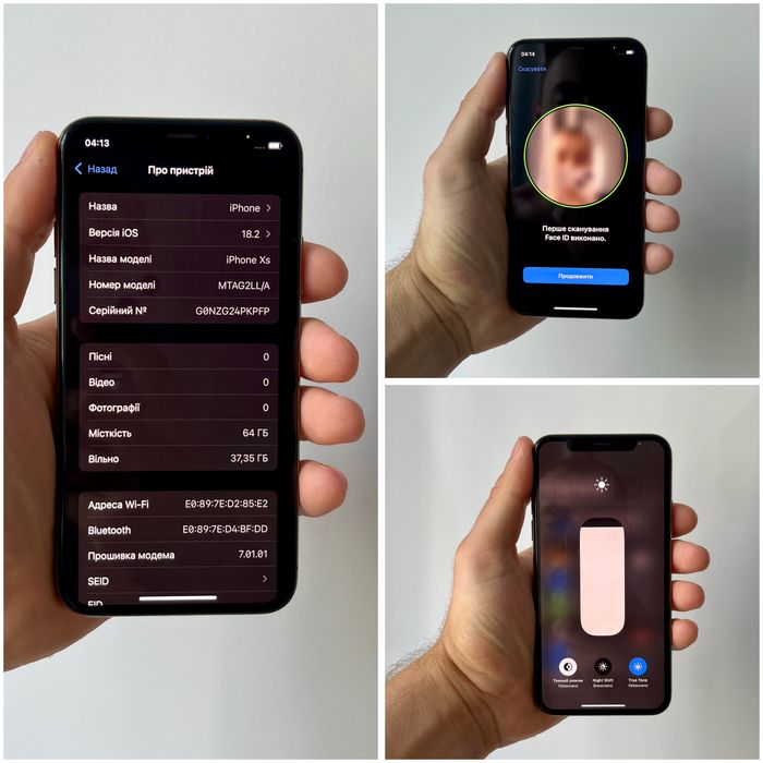 iPhone XS 64 GB NeverLock 90% акум айфон ХС неверлок телефон Apple