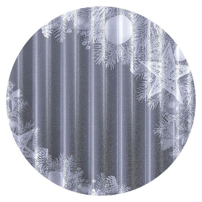 Firanki Christmas komplet balkonowy | WN18CH 64K | Boże Narodzenie