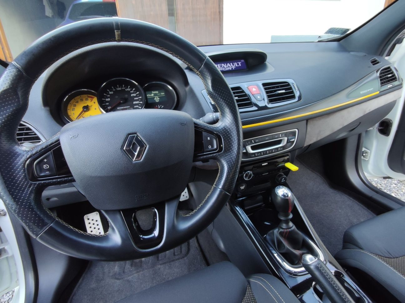 Renault Megane 3 RS CUP Recaro CS szpera RS monitor