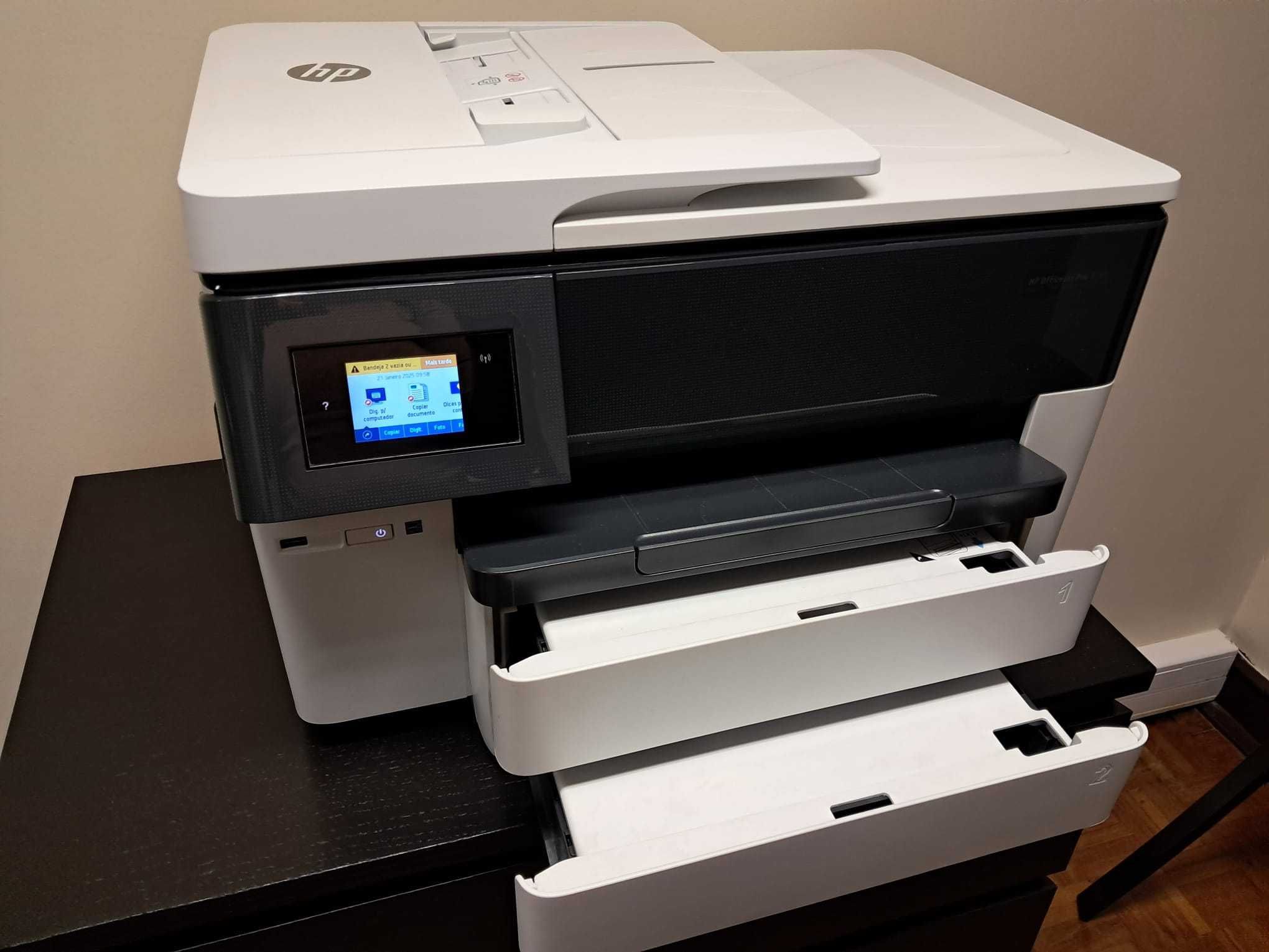 Impressora Multifunções HP Officejet Pro 7740