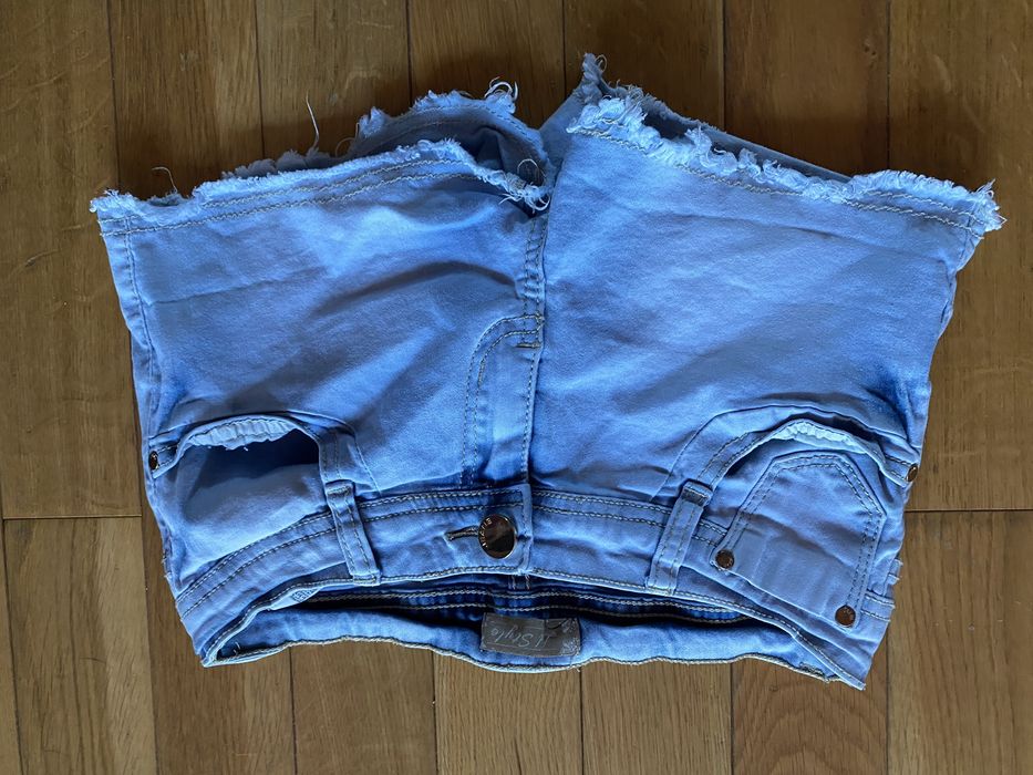 Spodenki dziewczece rozm 146 niski stan