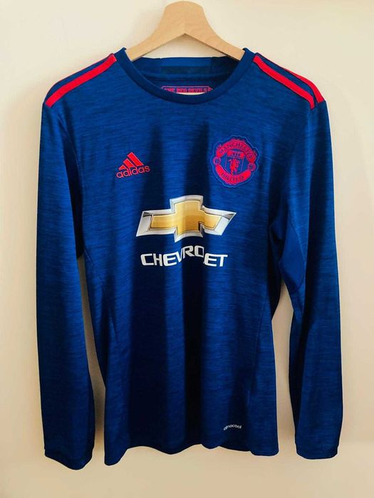 Koszulka Piłkarska Adidas S Niebieska – Manchester United 16/17