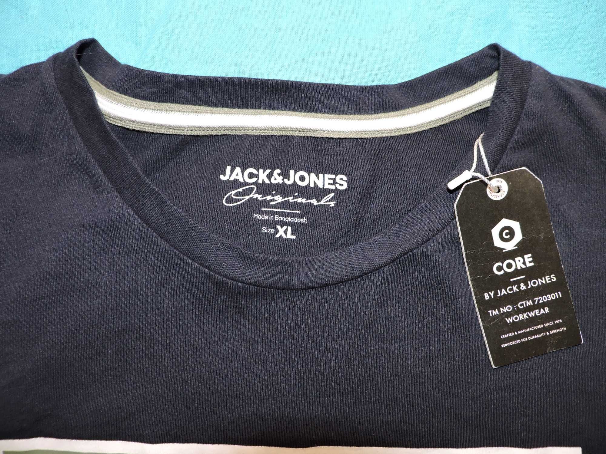 Футболка Jack&Jones XЛ темно синя