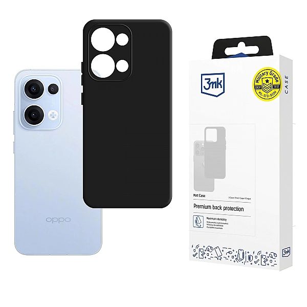 Etui 3mk Matt Case na Oppo Reno 13 - czarne