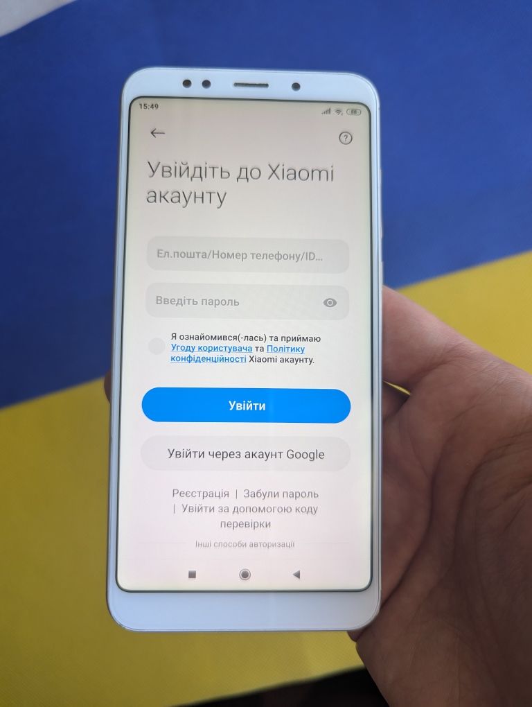 Звонилка 2 sim viber youTube Xiaomi Redmi 5 Plus 32 GB все працює