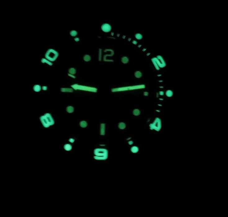 zegarek diver automat duży ciężki wr 500 szafir