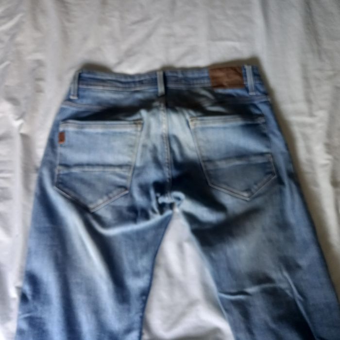 Calças azuis da Tiffosi para homem