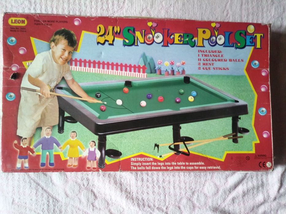 Детский бильярд настольная игра
