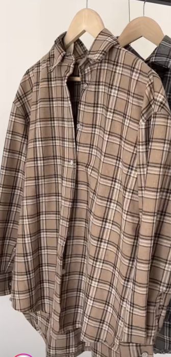 Сорочка в клітинку