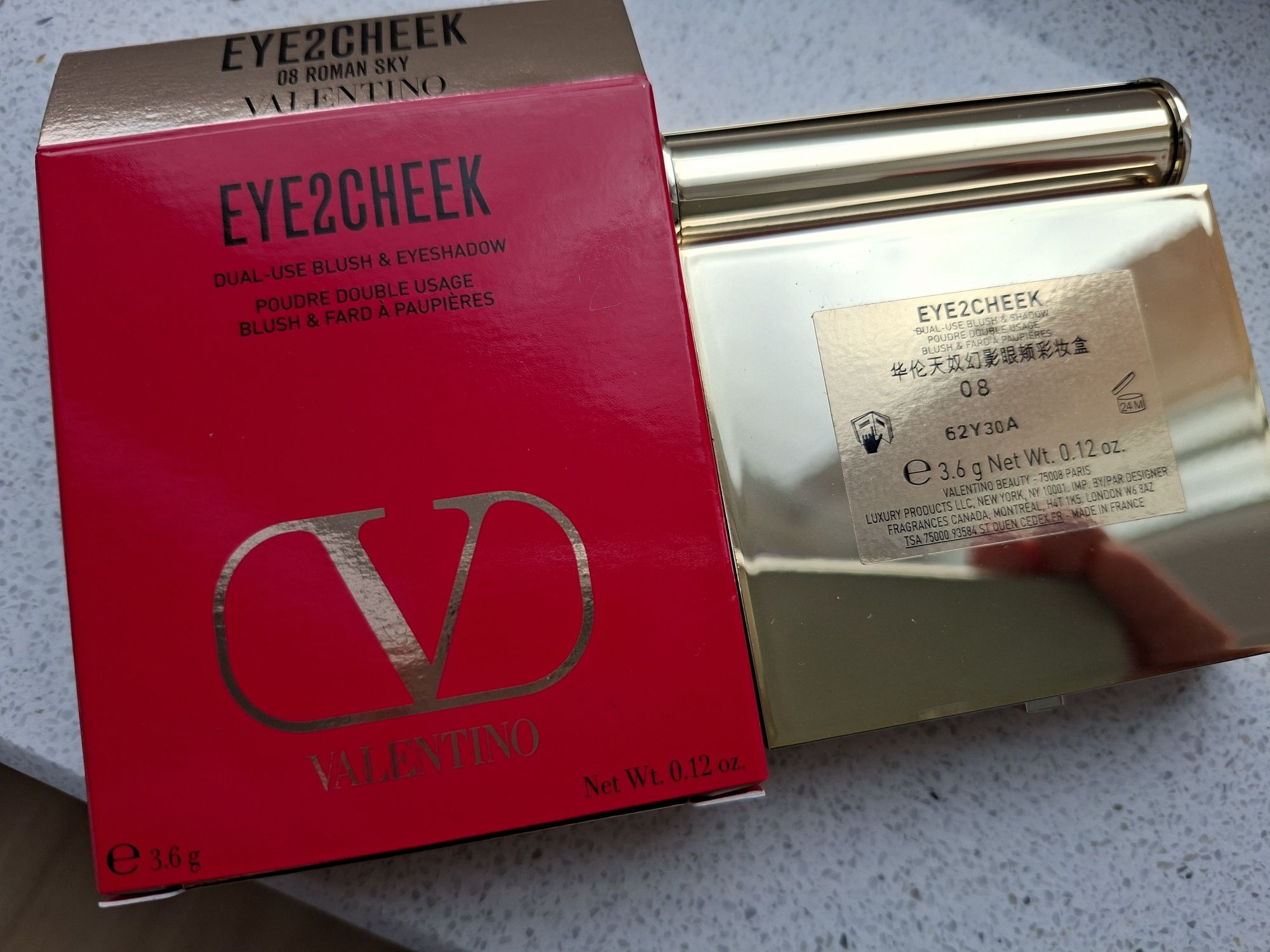 Eye2Cheek Valentino Beauty 08 Roman Sky