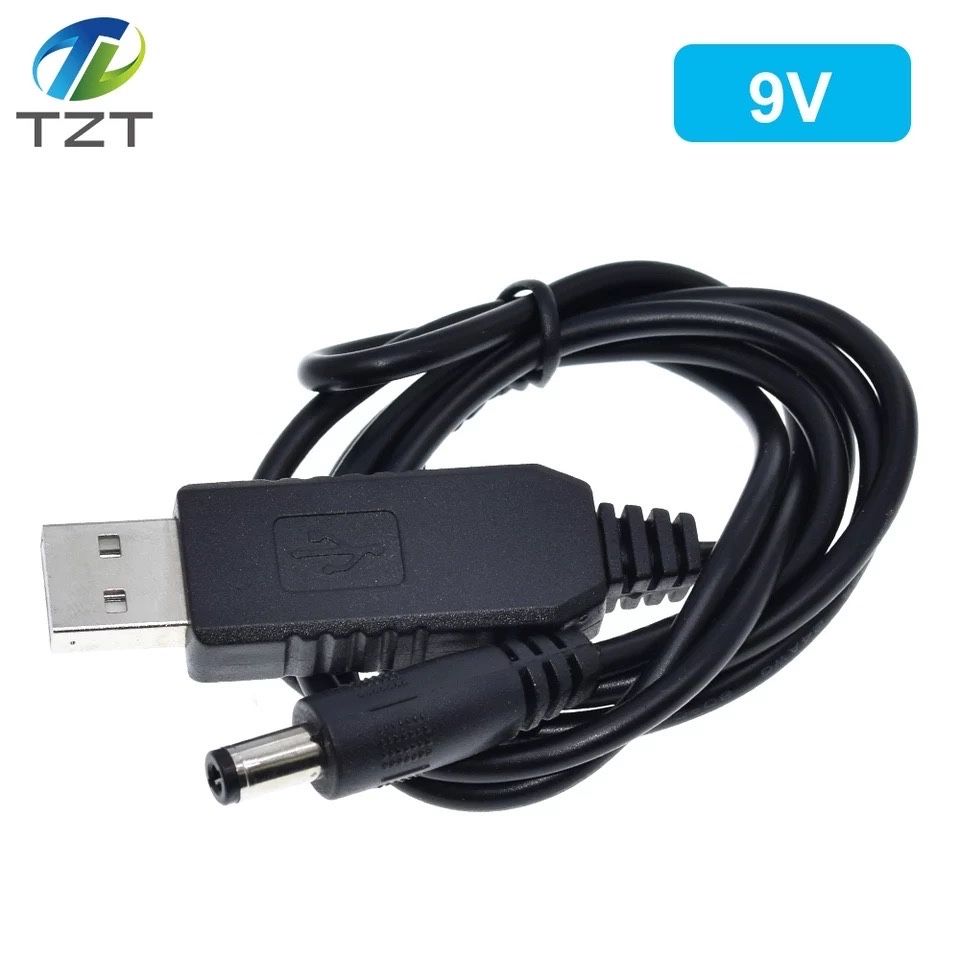 Кабель живлення 5-9V USB-DC 5.5*2.1 Wi-FI роутера, термінала.