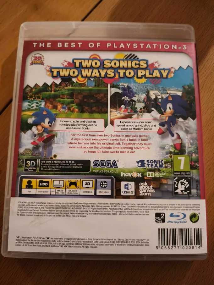 Gra PS3 Sonic Generations Essentials
