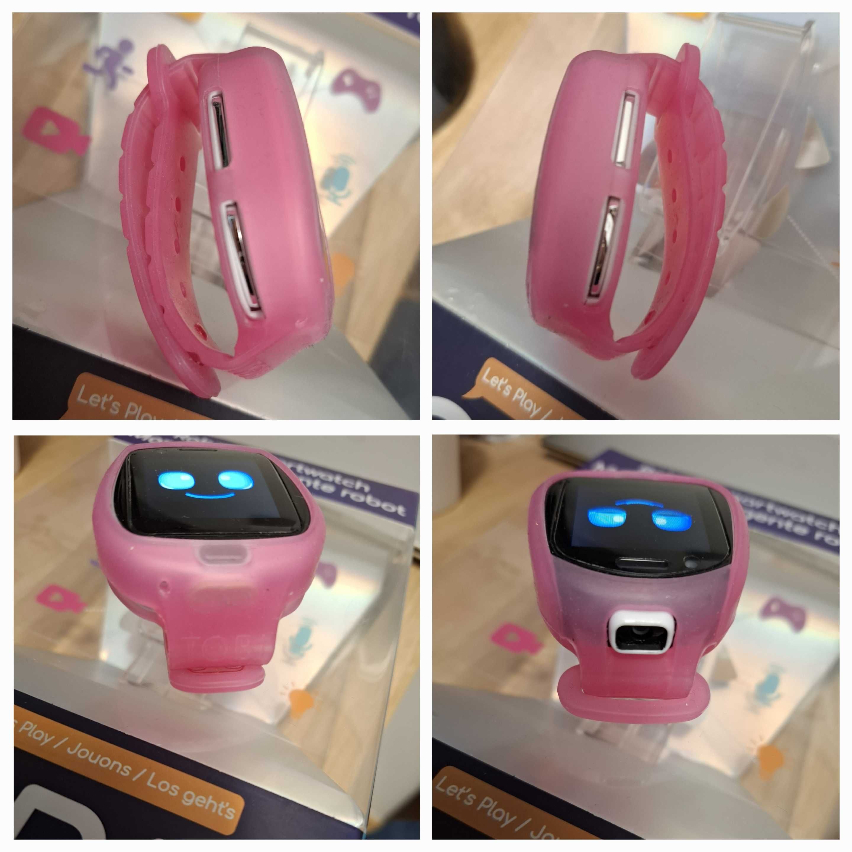 Smartwatch Robot Tobi róż, Little Tikes edukacyjny zegarek dla dzieci