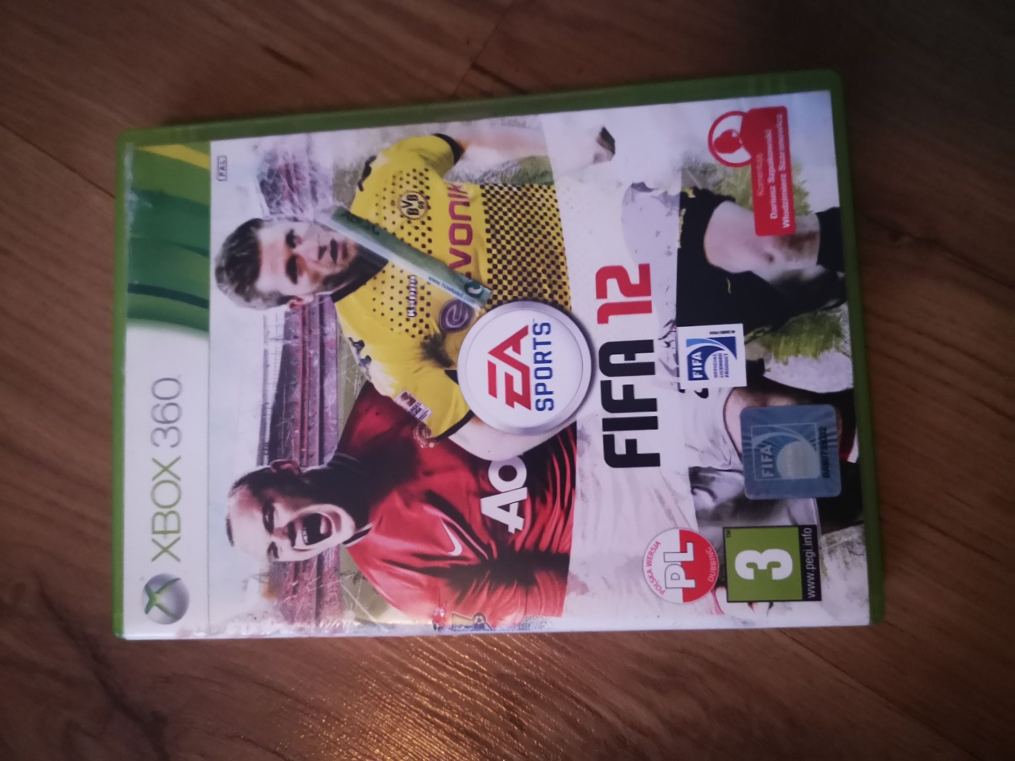 Gra FIFA 12 na xbox 360