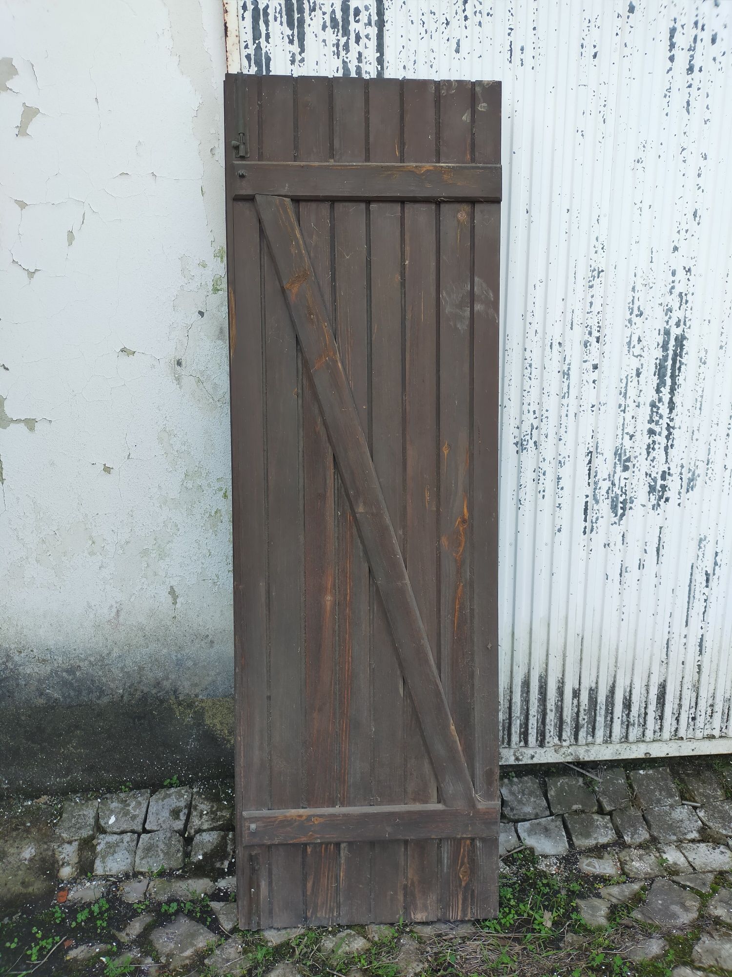 9 Portadas de madeira maciça antiga