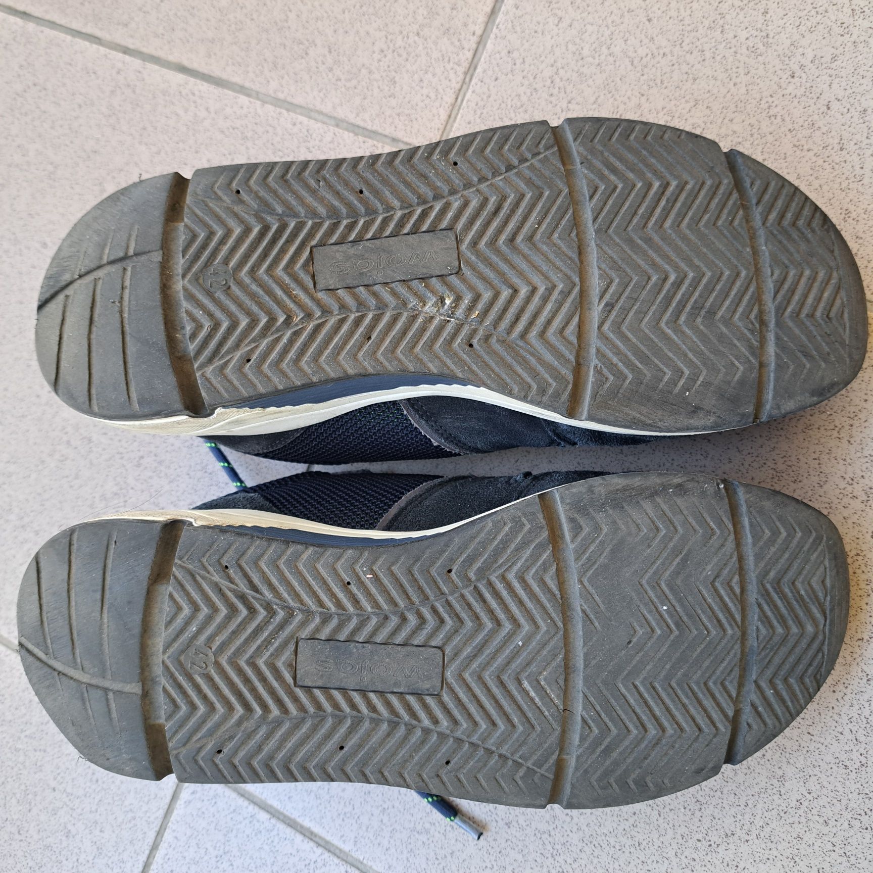 Wysokie sneakersy Wojas | skóra zamszowa