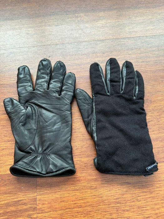 Luvas Zegna Originais – Couro e Caxemira – Made in Italy