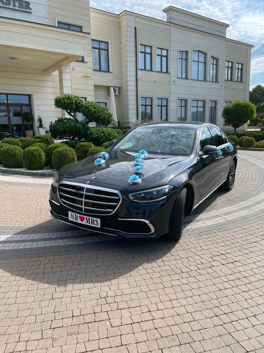 Wynajem Śluby Vip Mercedes S350 rok 2023