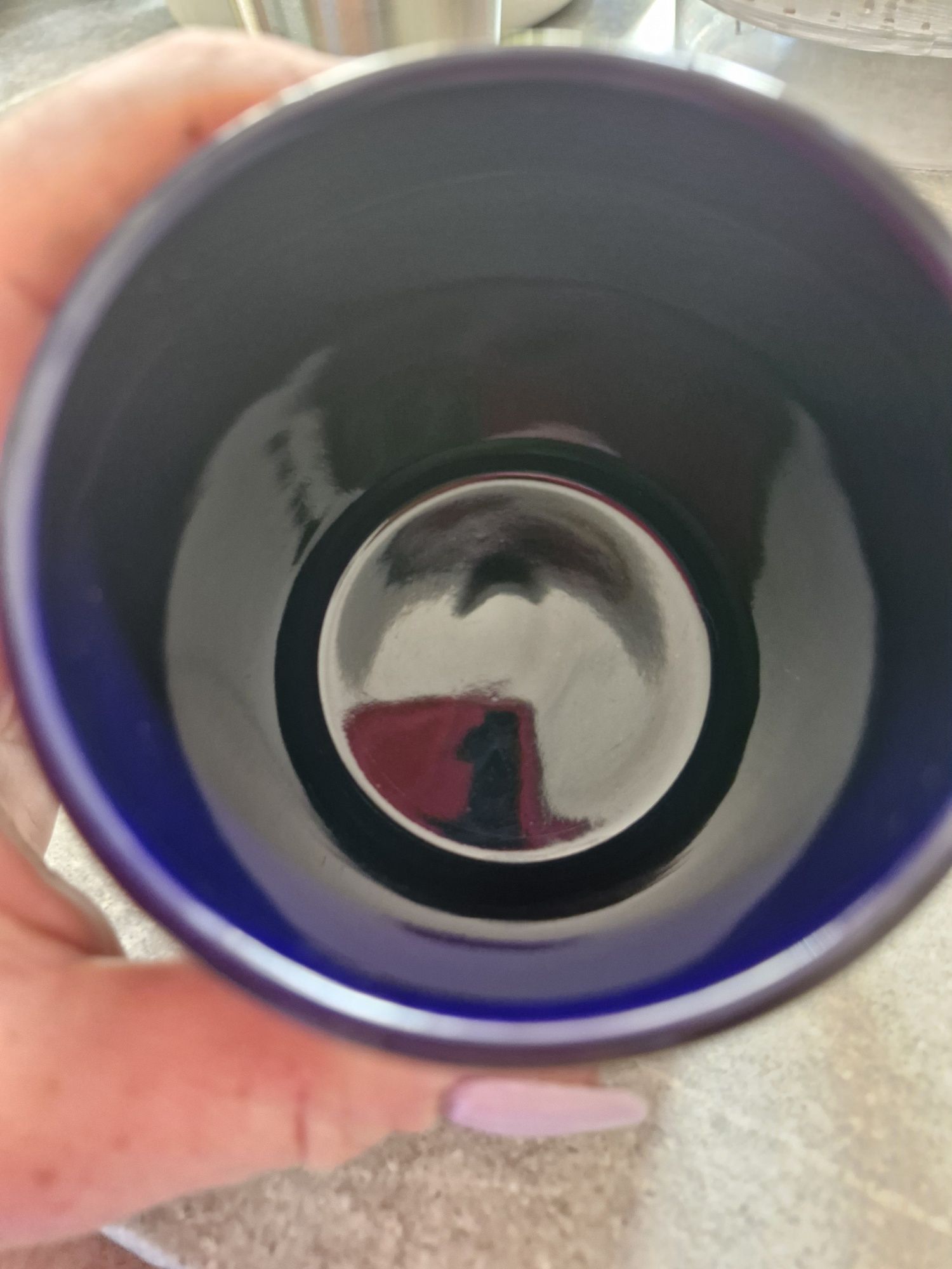 Kubek granatowy 250ml