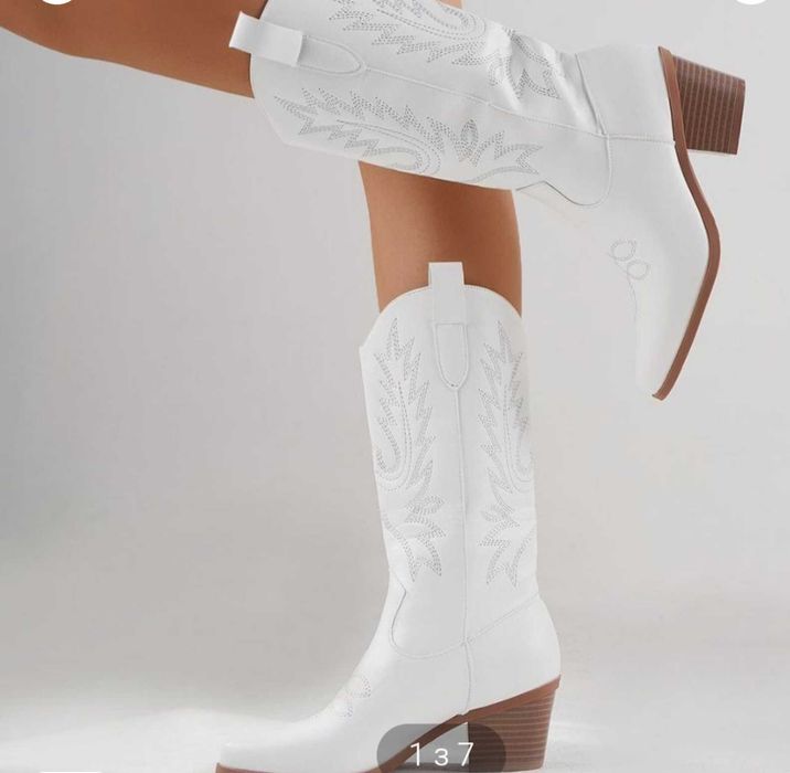 Козаки/ковбойки 38 р stradivarius