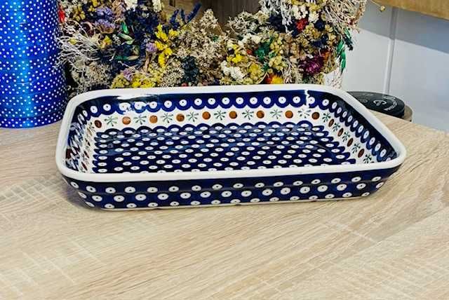 Ceramika Bolesławiec. Zapiekanka 30 cm (14153)