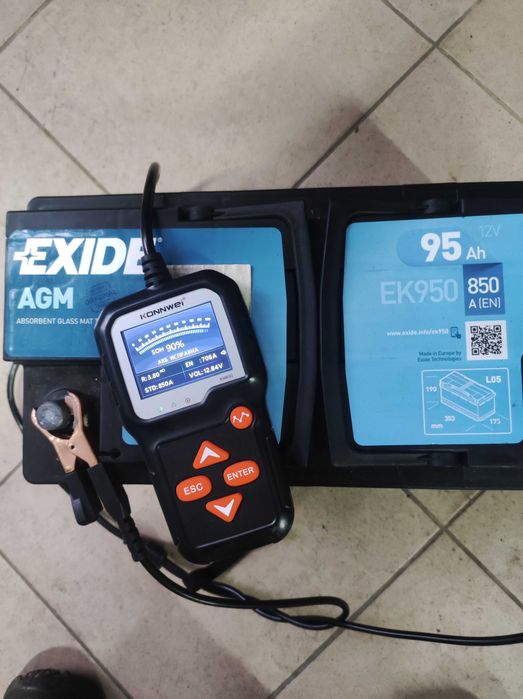 АКУМУЛЯТОР EXIDE AGM 95ah в ідеальному стані