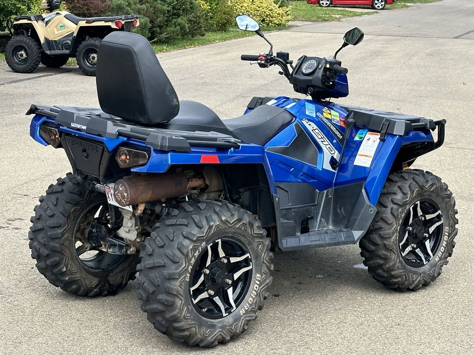 Polaris Sportsman 570 Touring zamiana na motocykl lub lawetę