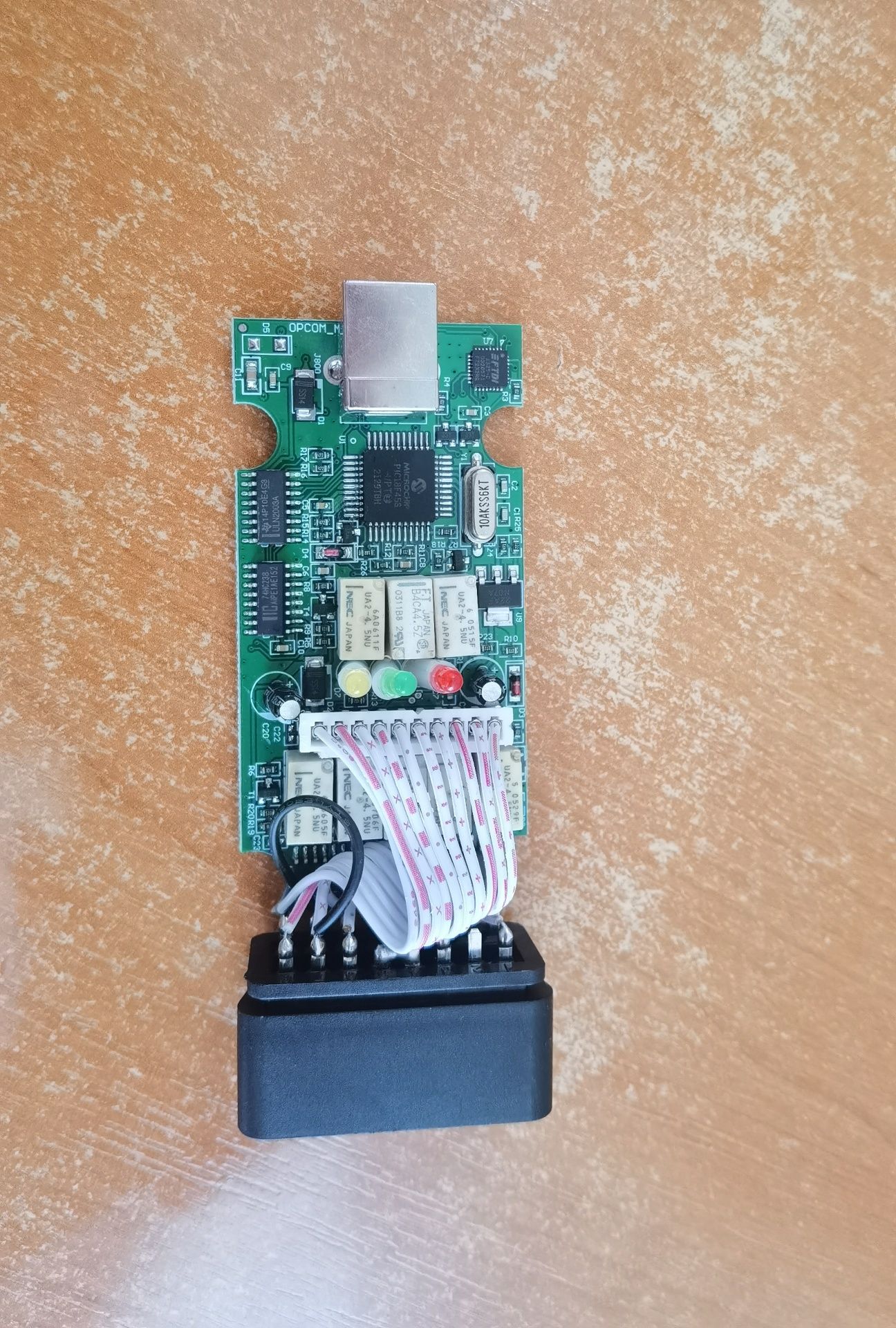 Сканер OBD 2 OP-COM v1.99 Сканер Opel, Saab, Chevrolet